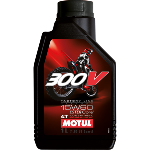 Масло моторное MOTUL 300V 4T Off Road 15W60 4X4L