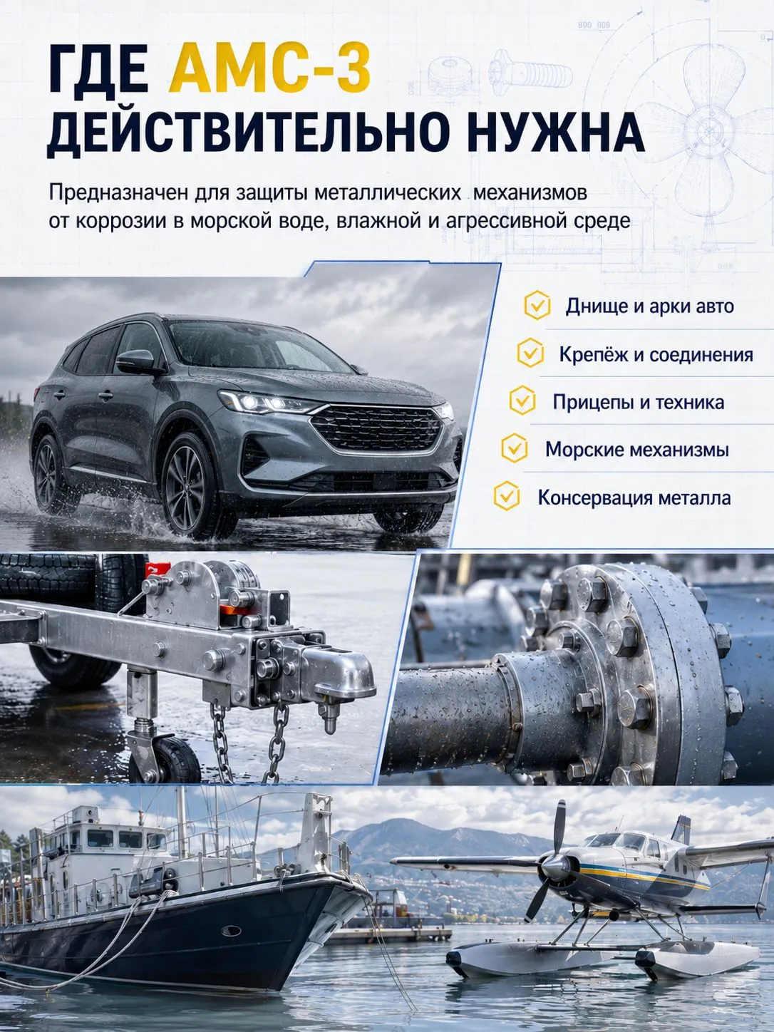 Смазка консервационная АМС-3 ГОСТ 2712—2021
