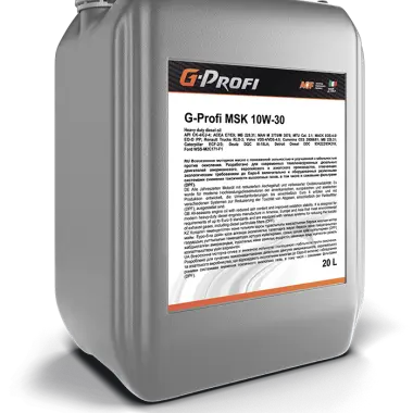 Масло моторное G-Profi MSK 10W-30