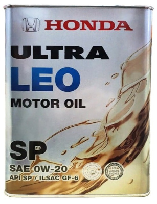 Масло моторное HONDA 0W20 ULTRALEO SP