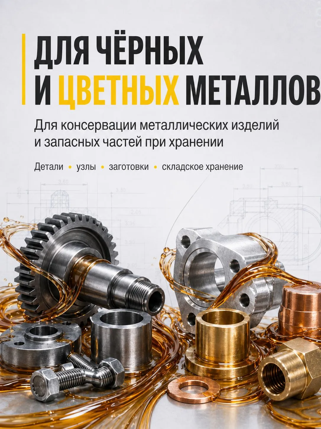 Консервационное масло РУСМА К-17 ГОСТ 10877-76 1 л