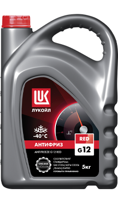 ЖИДКОСТЬ ЛУКОЙЛ АНТИФРИЗ G12 RED