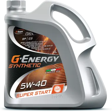 Масло моторное G-Energy Synthetic Super Start 5W-40